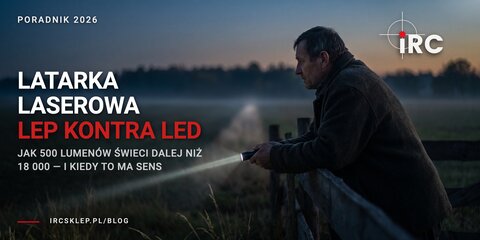 Latarka laserowa LEP — jak działa i czym różni się od LED? Poradnik | IRC