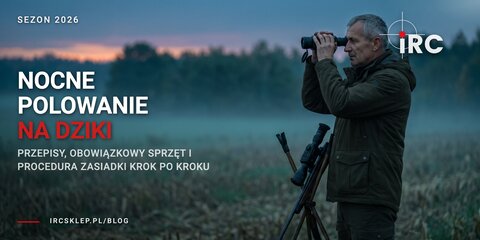 Nocne polowanie na dziki: przepisy, sprzęt i procedura 2026