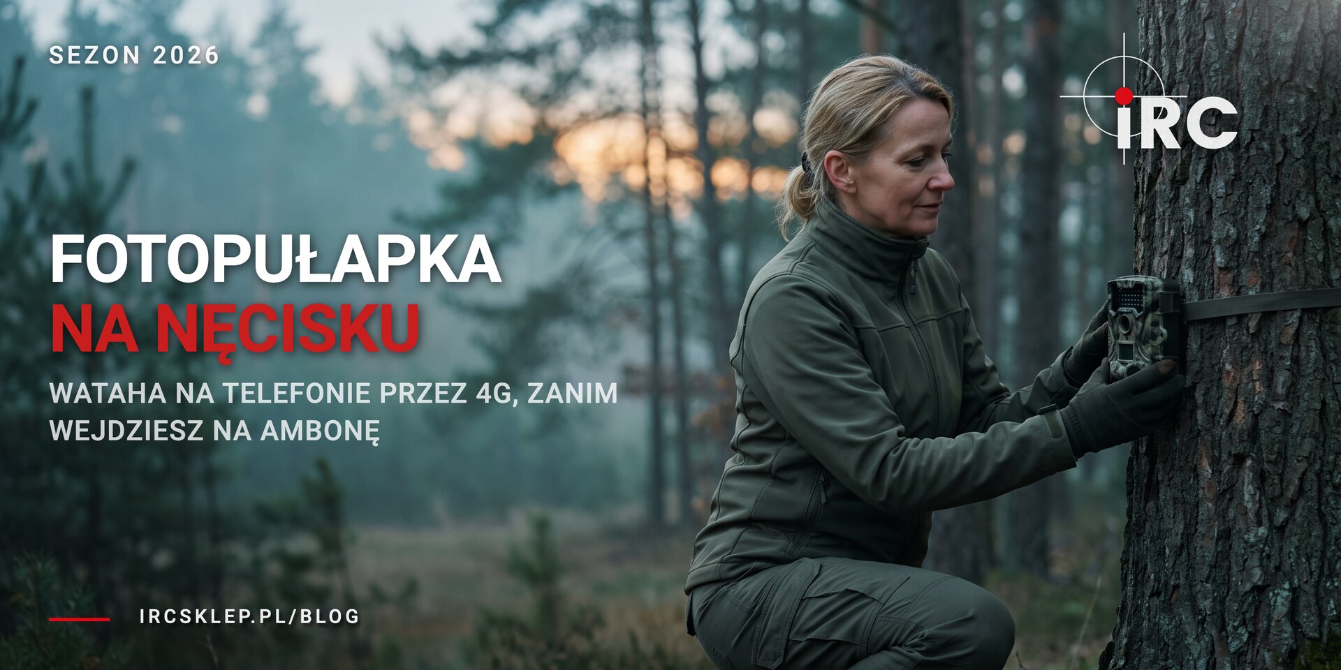 Fotopułapka na dziki: nęcisko pod kontrolą przez 4G
