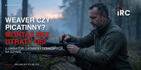 Montaż na szynę Weaver czy Picatinny? Iluminator, termowizor