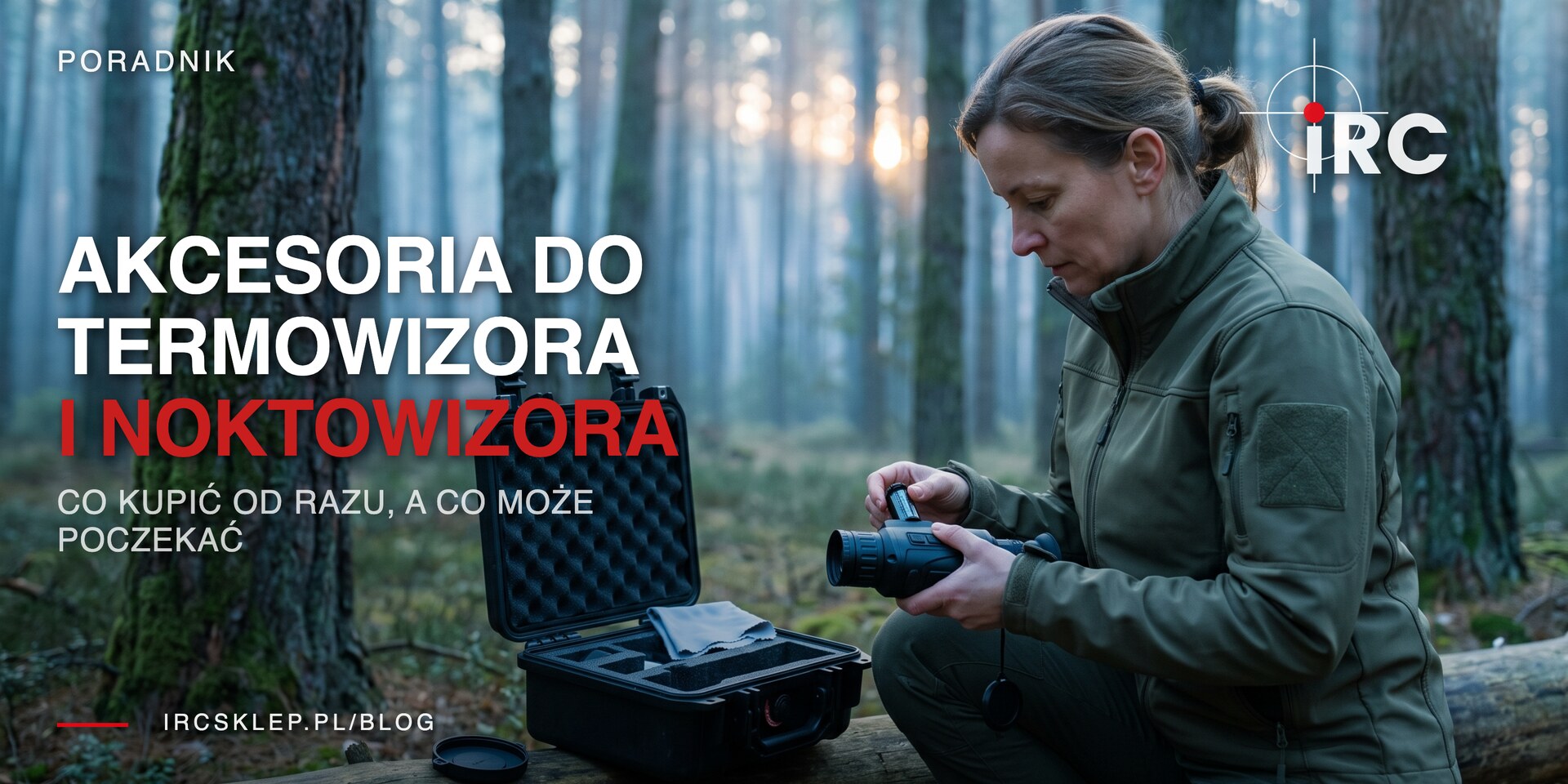 Akcesoria do termowizora i noktowizora: co kupić od razu