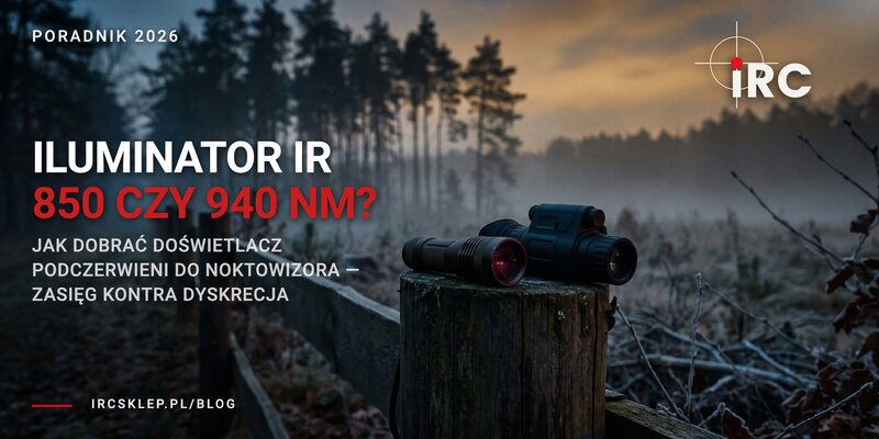 Iluminator podczerwieni (doświetlacz IR) — 850 czy 940 nm | IRC
