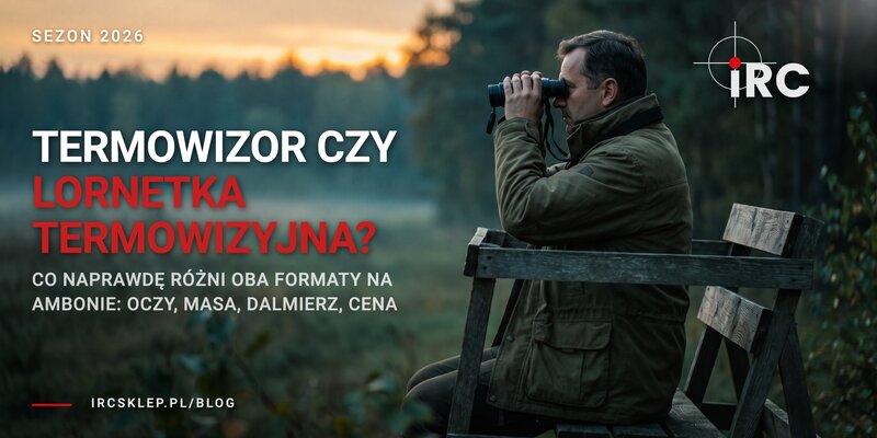 Termowizor czy lornetka termowizyjna na ambonę? Porównanie