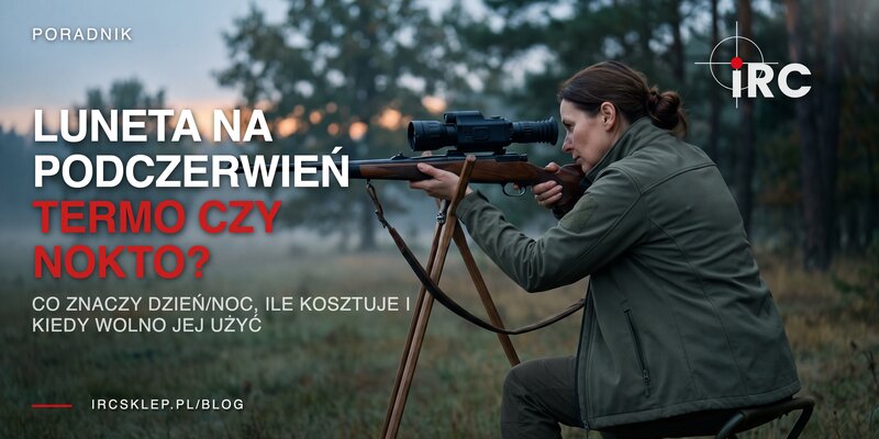 Luneta na podczerwień: termowizyjna czy noktowizyjna?
